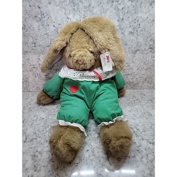 International Silver‎ Co. Paracutes Nylon Bunny Rabbit Plush Stuffed 22" NWT - Picture 2 of 10